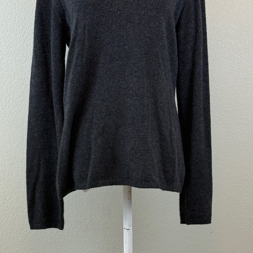 Peck & Peck 100%‎ Cashmere Women's Black Sweater Top L - Picture 3 of 9